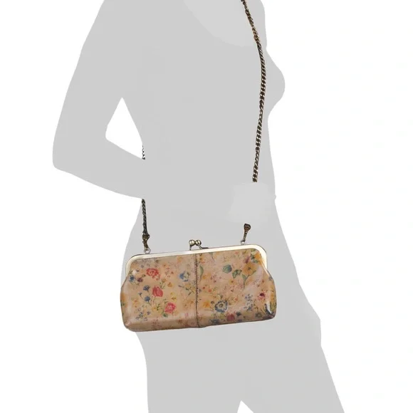 Floral Clutch with Chain Strap - Picture 2 of 4